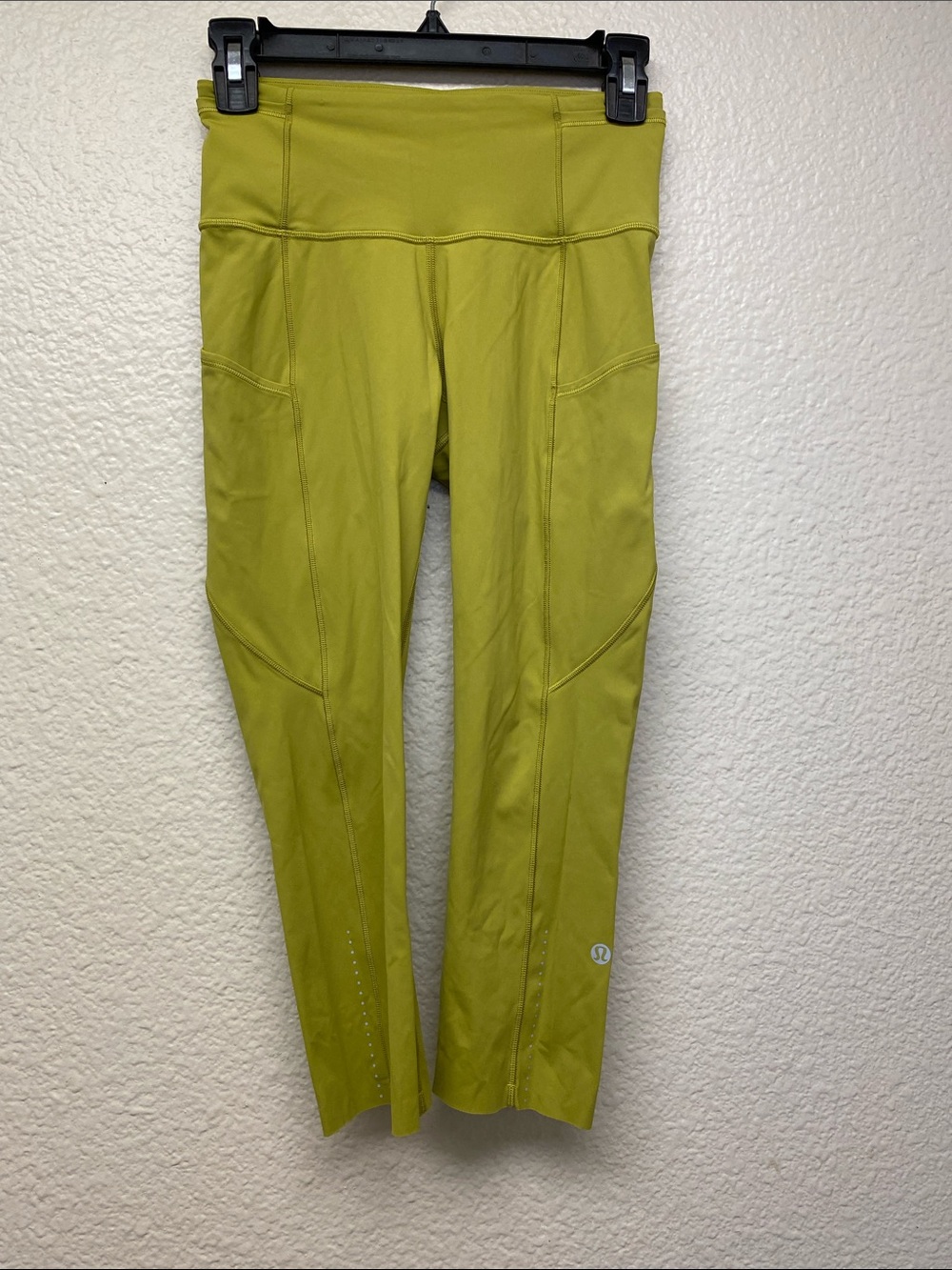 Lululemon Fast and Free Raw Hem Cropped Leggings